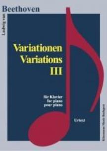 Okładka książki Beethoven. Variationen III fur Klavier