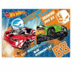 Opakowanie Blok rysunkowy A4/20K biały Hot Wheels 20szt
