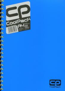 Opakowanie Brulion A4 CoolPack 200 kartek niebieski neon