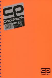 Opakowanie Brulion A4 CoolPack 200 kartek pomarańczowy neon