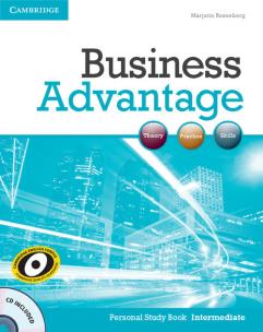 Okładka książki Business Advantage Intermediate Personal Study Book + CD
