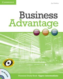 Okładka książki Business Advantage Upper-intermediate Personal Study Book + CD