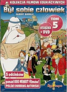 Okładka książki Był sobie człowiek książka+DVD Tom 5