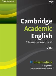 Okładka książki Cambridge Academic English B1+ Intermediate DVD