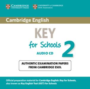 Opakowanie Cambridge English Key for Schools 2 Audio CD