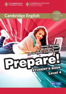 Okładka książki Cambridge English Prepare! 4 Student's Book
