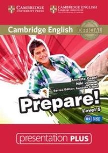 Opakowanie Cambridge English Prepare! 5 Presentation Plus