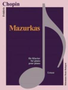 Okładka książki Chopin. Mazurkas fur Klavier