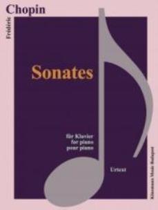 Okładka książki Chopin. Sonates fur Klavier