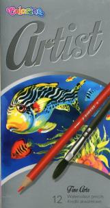 Opakowanie Colorino Artist Kredki akwarelowe okrągłe 12 kolorów