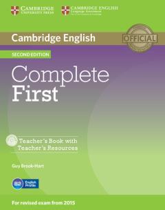 Okładka książki Complete First Teacher's Book with Teacher's Resources +CD