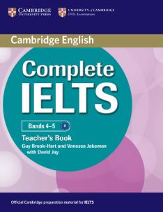 Okładka książki Complete IELTS Bands 4-5 Teacher's Book