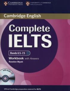 Okładka książki Complete IELTS Bands 6.5-7.5 Workbook with Answers + CD
