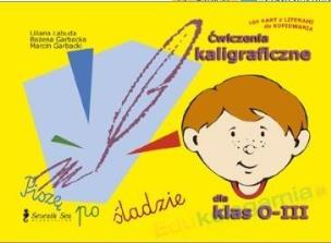 Okładka książki Ćwiczenia kaligraficzne dla klas 0-III
