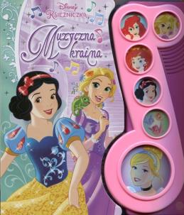 Okładka książki Disney Księżniczka. Muzyczna kraina