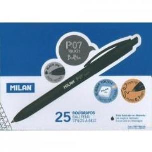 Opakowanie Długopis P07 Touch czarny (25szt) MILAN