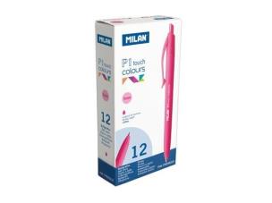 Opakowanie Długopis P1 Colours różowy (12szt) MILAN