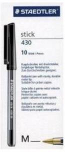 Opakowanie Długopis Stick 430M czarny (10szt) STAEDTLER