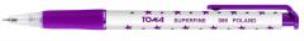 Opakowanie Długopis Superfine aut. 0,5mm fiolet (30szt) TOMA
