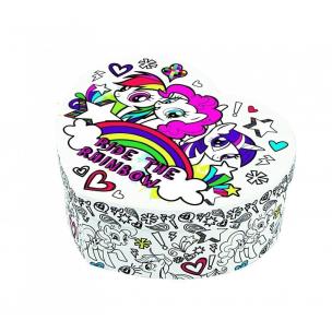 Opakowanie D&M Pokoloruj szkatułkę z kucykami Pony