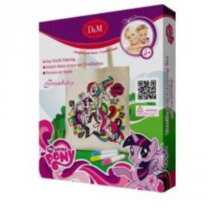 Opakowanie D&M Pomaluj płocienną torbę z kucykiem Pony