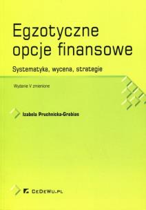 Okładka książki Egzotyczne opcje finansowe