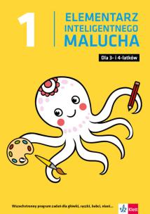 Okładka książki Elementarz inteligentnego malucha dla 3- i 4-latków Część 1