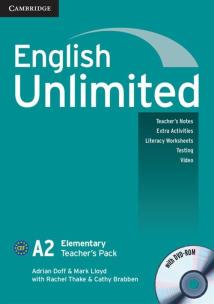 Okładka książki English Unlimited Elementary Teacher's Pack + DVD