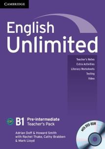 Okładka książki English Unlimited Pre-intermediate Teacher's Pack + DVD