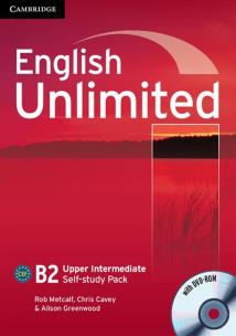 Okładka książki English Unlimited Upper Intermediate Self-study pack Workbook + DVD