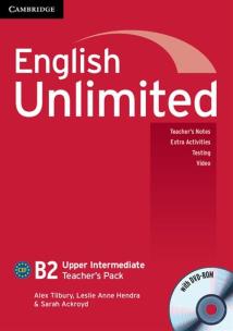 Okładka książki English Unlimited Upper Intermediate Teacher's pack + DVD