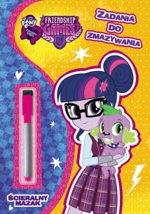 Okładka książki Equestria Girls. Zadania do zmazywania.