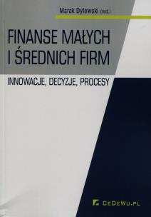 Okładka książki Finanse małych i średnich firm
