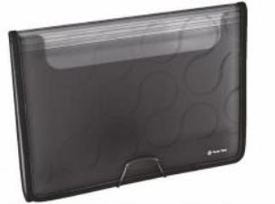 Opakowanie Folder A4 z 6 przegrodami Focus Omega czarny