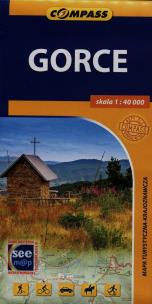 Opakowanie Gorce mapa turystyczna-krajoznawcza 1:40 000