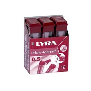Opakowanie Grafitowe wkłady HB Lyra 0,5 mm Display 12 szt