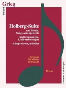Okładka książki Grieg. Holberg Suite and Moods, Song Arrangements
