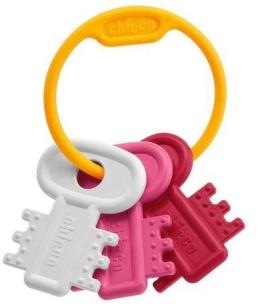 Opakowanie Grzechotka Klucze różowe