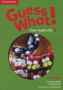 Okładka książki Guess What! 3 Class Audio 2CD British English
