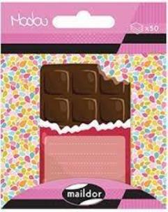 Opakowanie Karteczki samoprzylepne Czekolada N MAILDOR