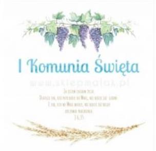 Opakowanie Kartki na I Komunię Świętą ( 5 szt )