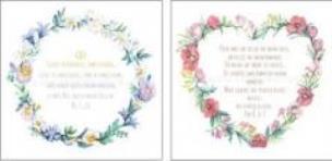 Opakowanie Kartki na ślub ( mix 6 szt )