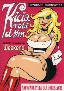 Okładka książki Kicia robi dym