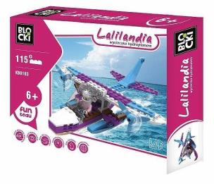 Opakowanie Klocki Blocki Lalilandia 115 el. Wycieczka hydroplanem