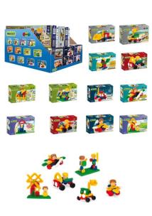 Opakowanie Klocki Jeżyki zestawy tematyczne Display