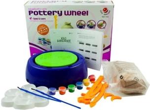 Opakowanie Koło garncarskie edukacyjne dla dzieci + farby