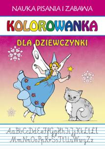 Okładka książki Kolorowanka Dla dziewczynki