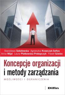 Okładka książki Koncepcje organizacji i metody zarządzania