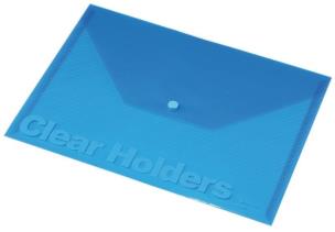 Opakowanie Koperta Focus C330 A4 przezroczysta niebieska