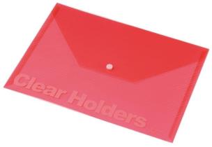 Opakowanie Koperta Focus C330 A4 przezroczysta różowa